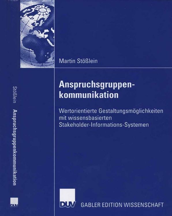 Produktbild: Anspruchsgruppenkommunikation