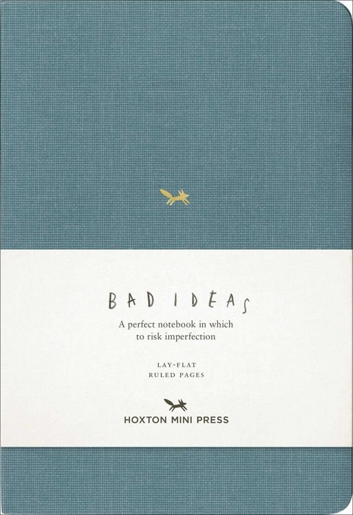 Produktbild: A Notebook for Bad Ideas (Medium / Blue / Lined)