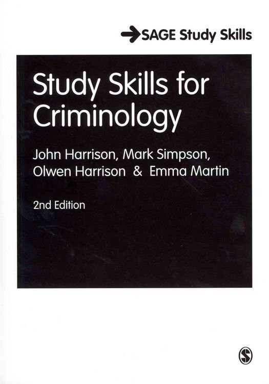 Produktbild: Study Skills for Criminology