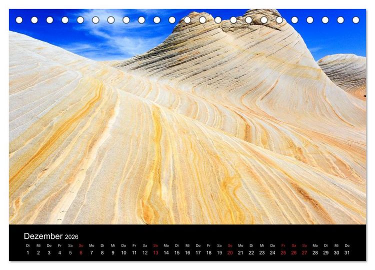 Produktbild: Canyonlands 2026 (Tischkalender 2026 DIN A5 quer), CALVENDO Monatskalender