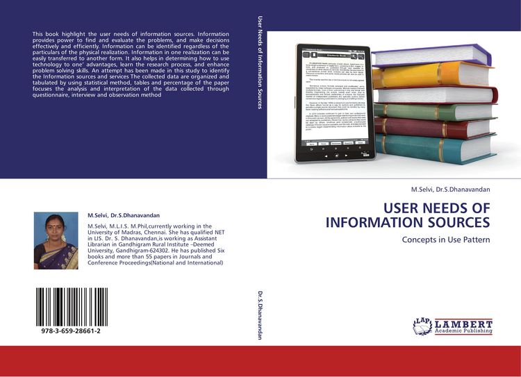 Produktbild: User Needs Of Information Sources