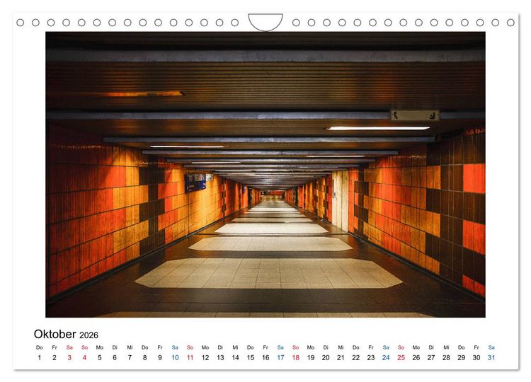 Produktbild: K&ouml;ln - Unten (Wandkalender 2026 DIN A4 quer), CALVENDO Monatskalender