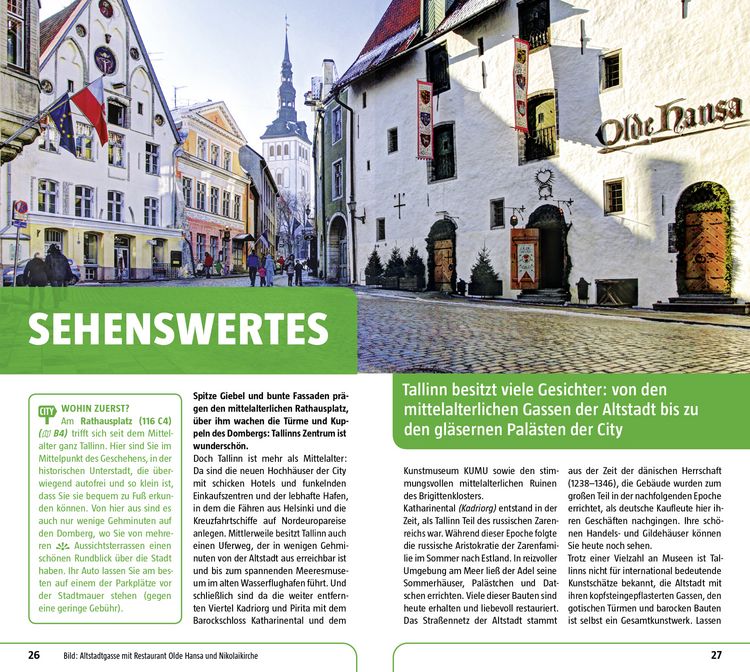 Produktbild: MARCO POLO Reisef&uuml;hrer Tallinn