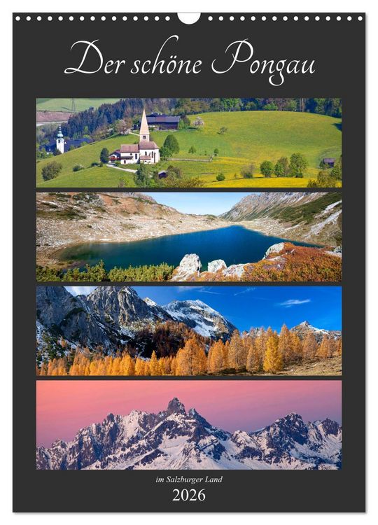 Produktbild: Der sch&ouml;ne Pongau (Wandkalender 2026 DIN A3 hoch), CALVENDO Monatskalender