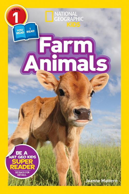 Produktbild: Farm Animals (National Geographic Kids Readers, Level 1/Co-Reader)
