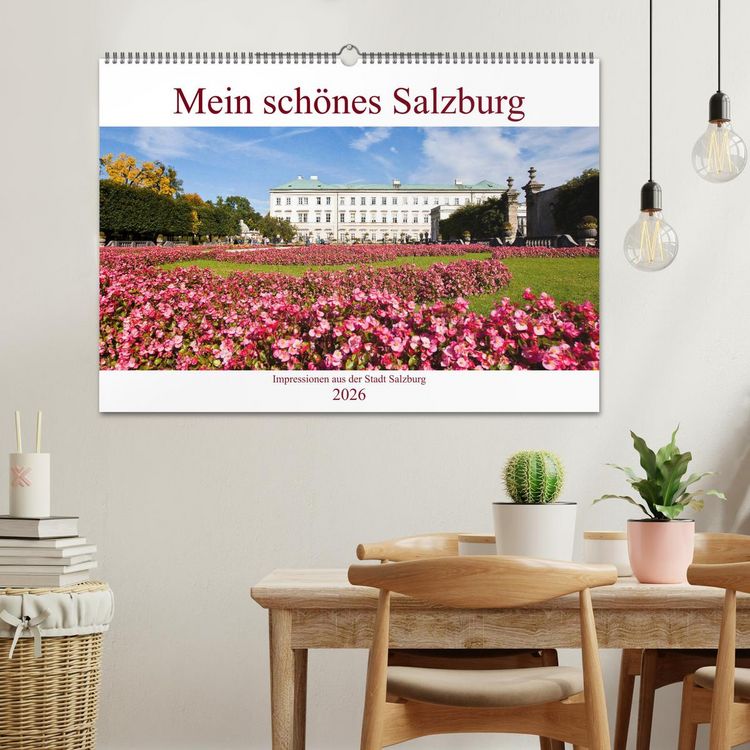 Produktbild: Mein sch&ouml;nes Salzburg (Wandkalender 2026 DIN A2 quer), CALVENDO Monatskalender