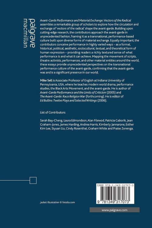 Produktbild: Avant-Garde Performance and Material Exchange
