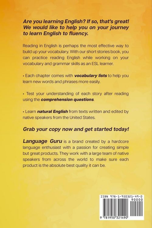 Produktbild: English Short Stories for Beginners and Intermediate Learners