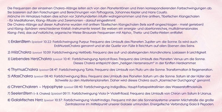 Produktbild: KLANG CHAKRA AKTIVIERUNG DER NEBENCHAKREN