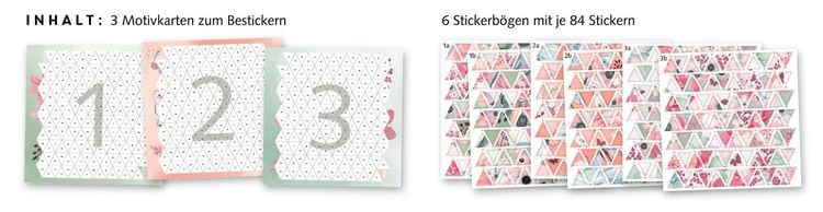 Produktbild: Stickern nach Zahlen Bl&uuml;ten-Zauber