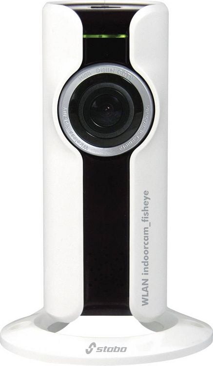 Produktbild: Stabo indoorcam_fisheye 51091 WLAN IP &Uuml;berwachungskamera 1280 x 720 Pixel