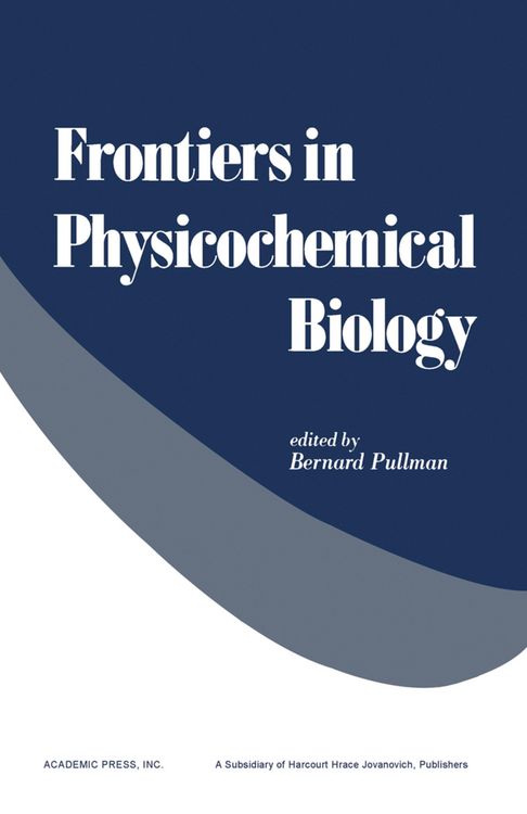 Produktbild: Frontiers in Physicochemical Biology