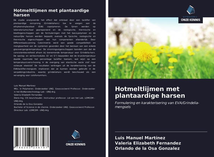 Produktbild: Hotmeltlijmen met plantaardige harsen