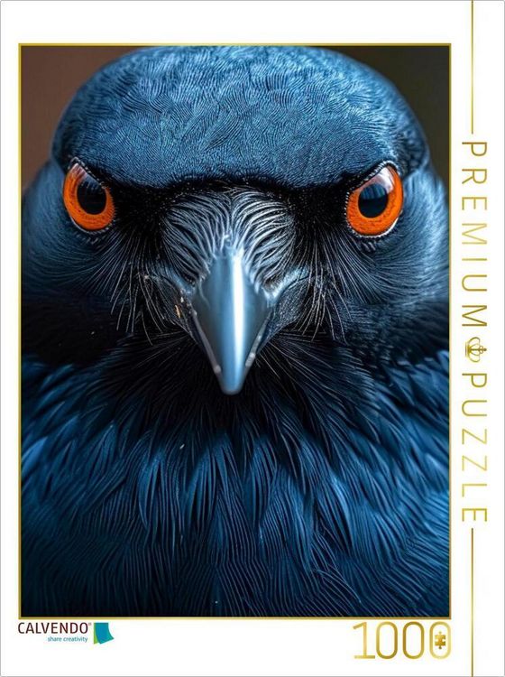 Produktbild: CALVENDO Puzzle Kr&auml;he | 1000 Teile Lege-Gr&ouml;&szlig;e 64x48cm Foto-Puzzle f&uuml;r gl&uuml;ckliche Stunden