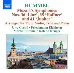 Produktbild: Sinfonien 35,36,41 (arr.J.N.Hummel)