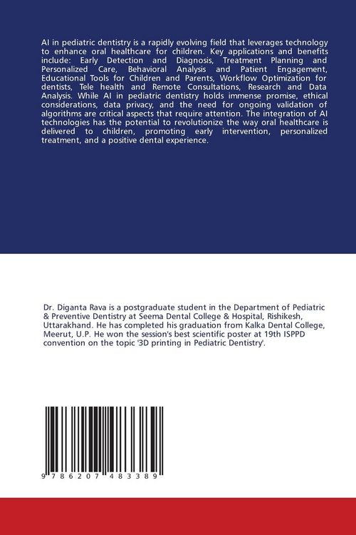 Produktbild: Artificial Intelligence and Its Application in Pediatric Dentistry