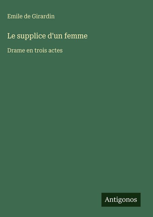 Produktbild: Le supplice d'un femme