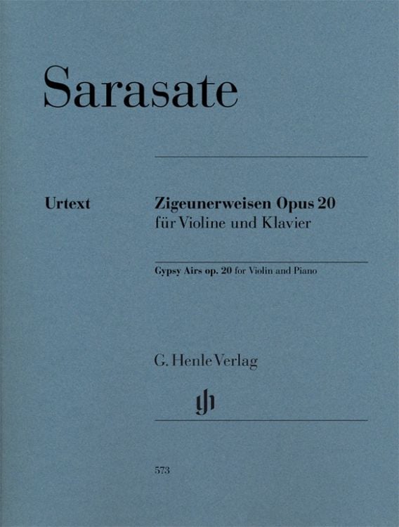 Produktbild: Pablo de Sarasate - Zigeunerweisen op. 20 für Violine und Klavier