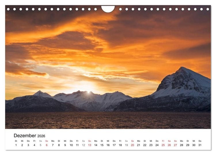Produktbild: K&uuml;sten - Kunst der Meere (Wandkalender 2026 DIN A4 quer), CALVENDO Monatskalender