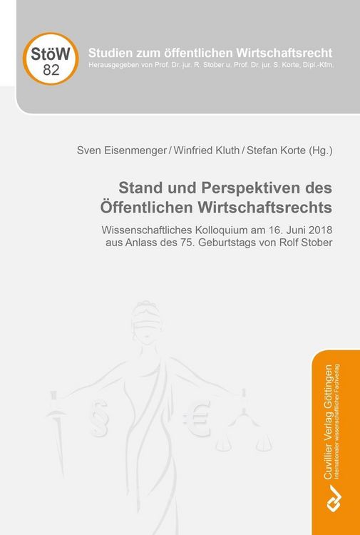 Produktbild: Stand und Perspektiven des &Ouml;ffentlichen Wirtschaftsrechts
