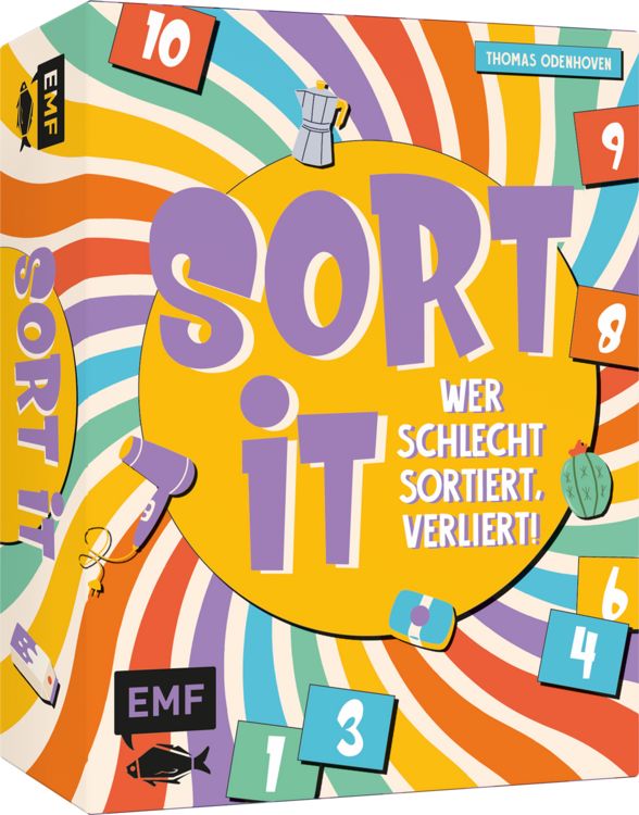 Produktbild: Kartenspiel: Sort it &ndash; Wer schlecht sortiert, verliert!