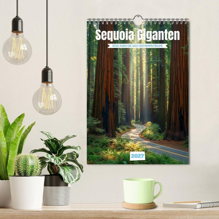 Produktbild: Sequoia Giganten (Wandkalender 2027 DIN A4 hoch), CALVENDO Monatskalender