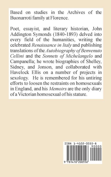 Produktbild: The Life of Michelangelo Buonarroti