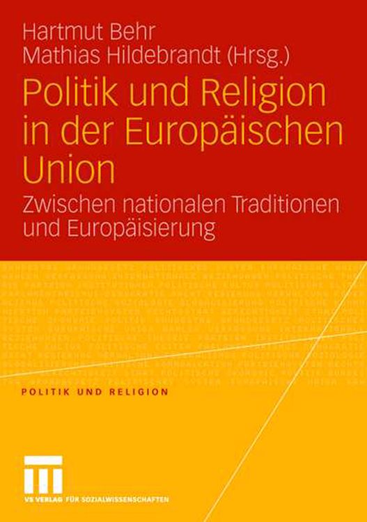 Produktbild: Politik und Religion in der Europ&auml;ischen Union