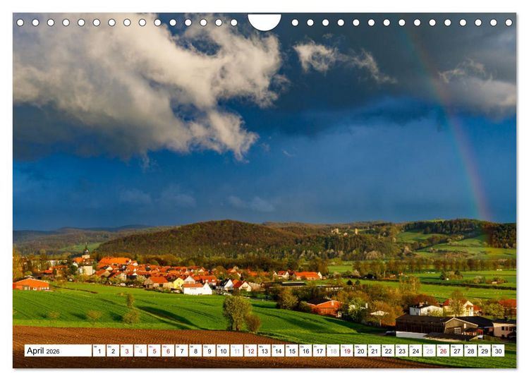 Produktbild: Mein sch&ouml;nes Herleshausen (Wandkalender 2026 DIN A4 quer), CALVENDO Monatskalender