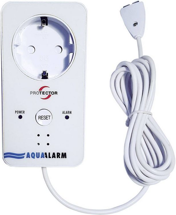 Produktbild: Protector WA-5 AquaAlarm Wassermelder mit externem Sensor netzbetrieben