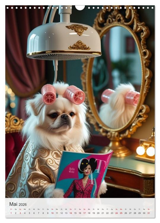 Produktbild: Daily Dogs &ndash; Tierisch menschlich (Wandkalender 2026 DIN A3 hoch), CALVENDO Monatskalender