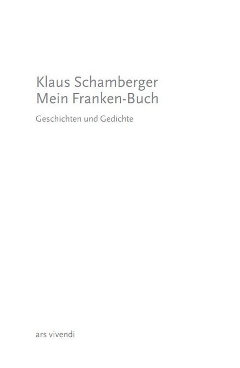 Produktbild: Mein Franken-Buch