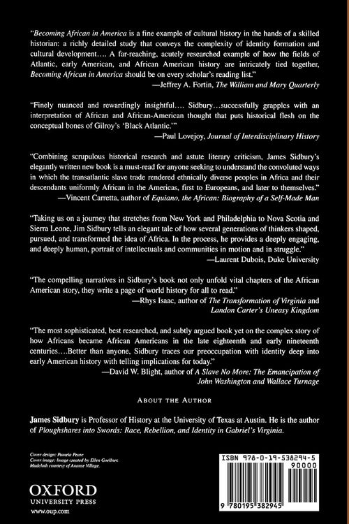 Produktbild: Becoming African in America