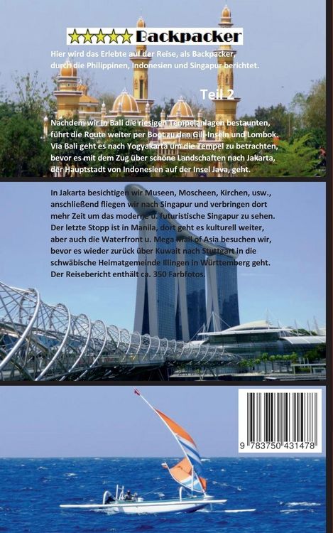 Produktbild: Backpacker Philippinen Indonesien Singapur Teil 2
