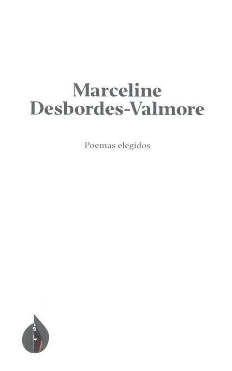 Produktbild: Poemas elegidos de Marceline Desbordes-Valmore