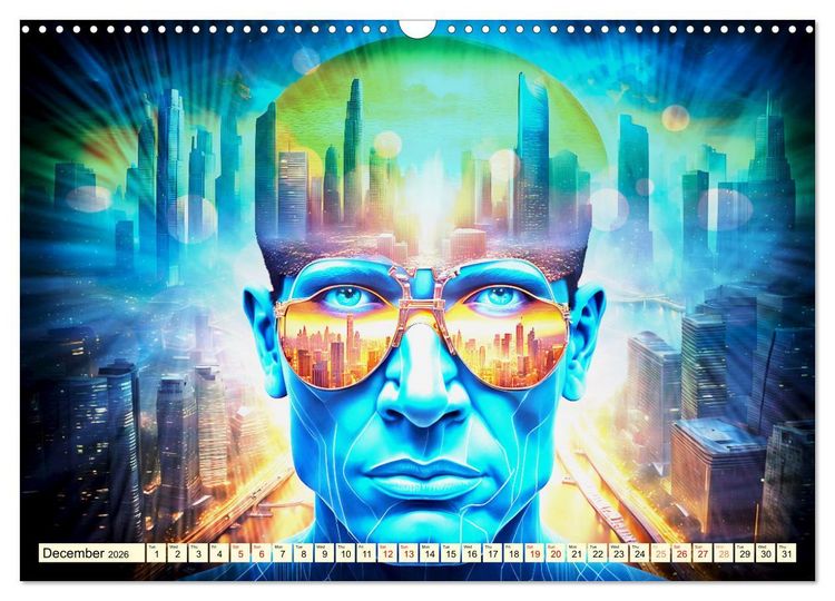 Produktbild: Faces of the metropolis (Wall Calendar 2026 DIN A3 landscape), CALVENDO 12 Month Wall Calendar
