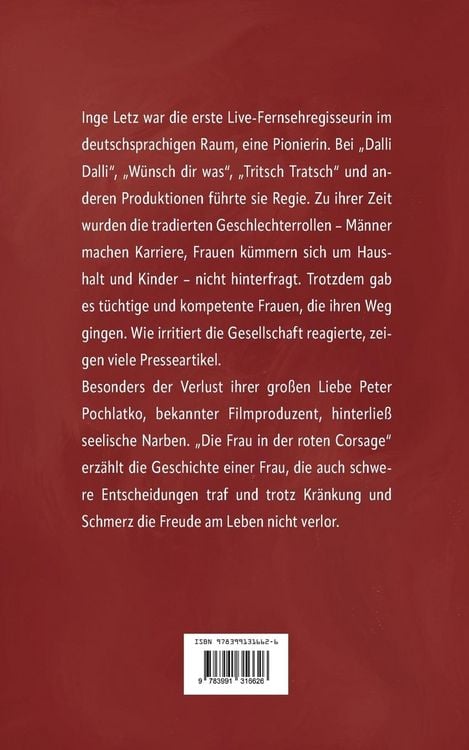 Produktbild: Die Frau in der roten Corsage &ndash; Karriere wider Willen?