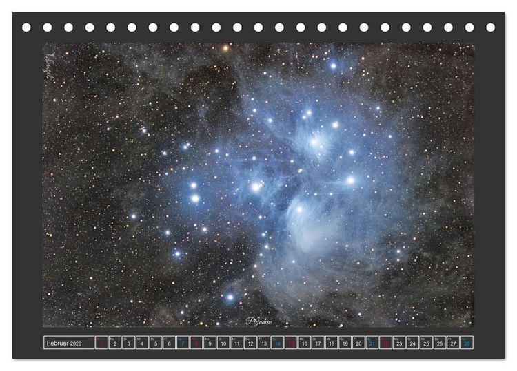 Produktbild: Faszination Universum (Tischkalender 2026 DIN A5 quer), CALVENDO Monatskalender