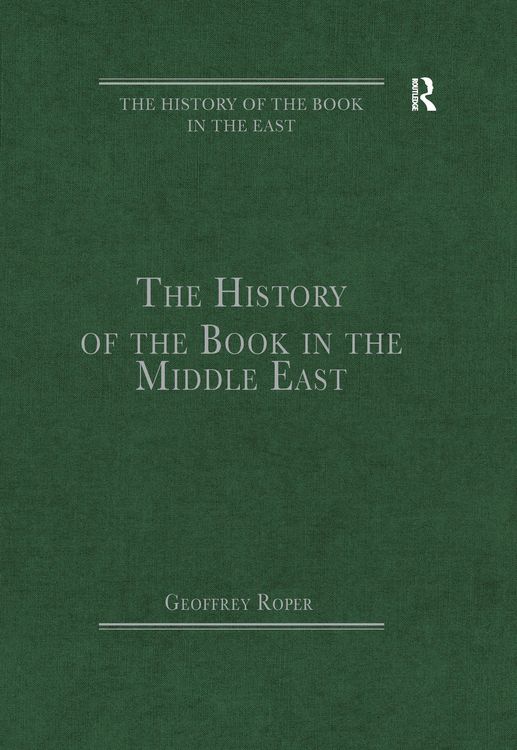 Produktbild: The History of the Book in the Middle East