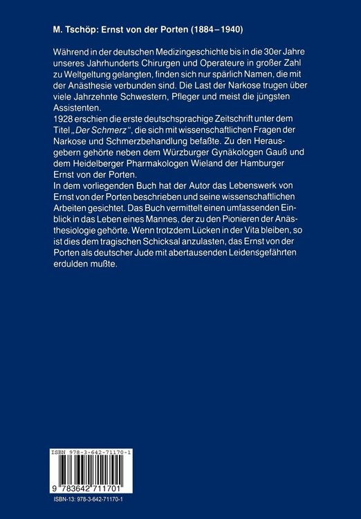 Produktbild: Ernst von der Porten 1884&ndash;1940