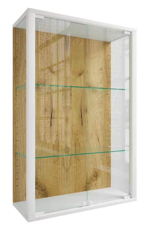 Produktbild: Wandvitrine H&auml;ngevitrine Glasvitrine Glas Udina M