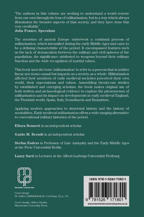 Produktbild: Early medieval militarisation