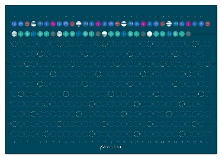 Produktbild: Une perle pour chaque jour (Calendrier de bureau 2026 DIN A5 vertical), CALVENDO calendrier mensuel