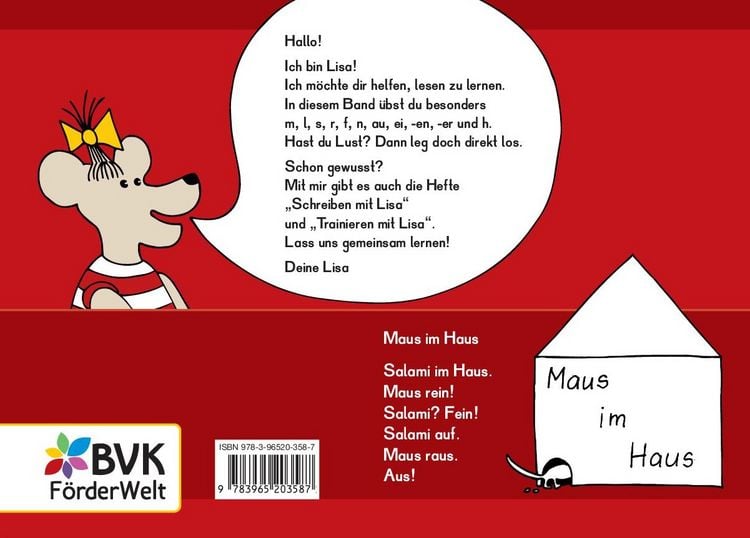 Produktbild: Lesen mit Lisa - Heft 1