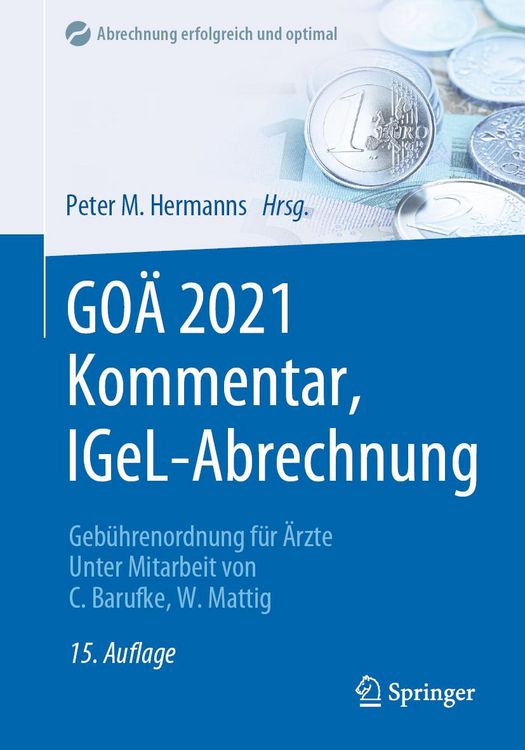 Produktbild: GO&Auml; 2021 Kommentar, IGeL-Abrechnung