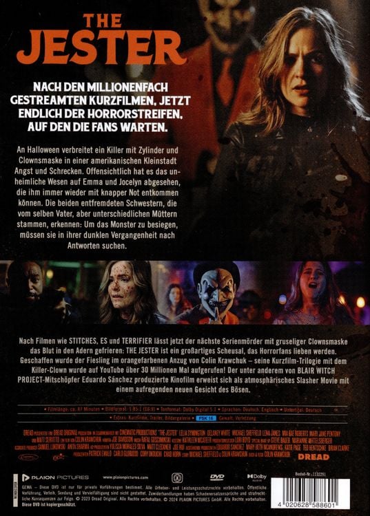 Produktbild: The Jester - He will terrify ya
