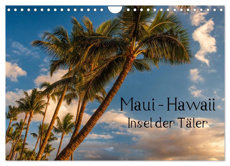 Produktbild: Maui Hawaii - Insel der T&auml;ler (Wandkalender 2026 DIN A4 quer), CALVENDO Monatskalender