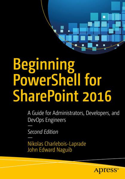 Produktbild: Beginning PowerShell for SharePoint 2016