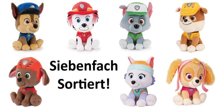Produktbild: GND PAW Pl&uuml;sch Sortiment 15cm Fix8