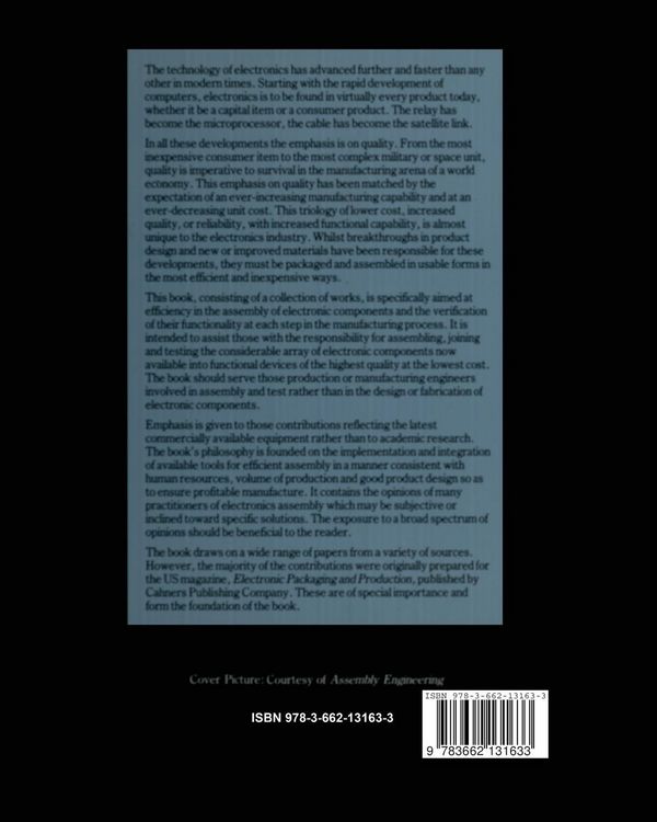 Produktbild: The Electronics Assembly Handbook